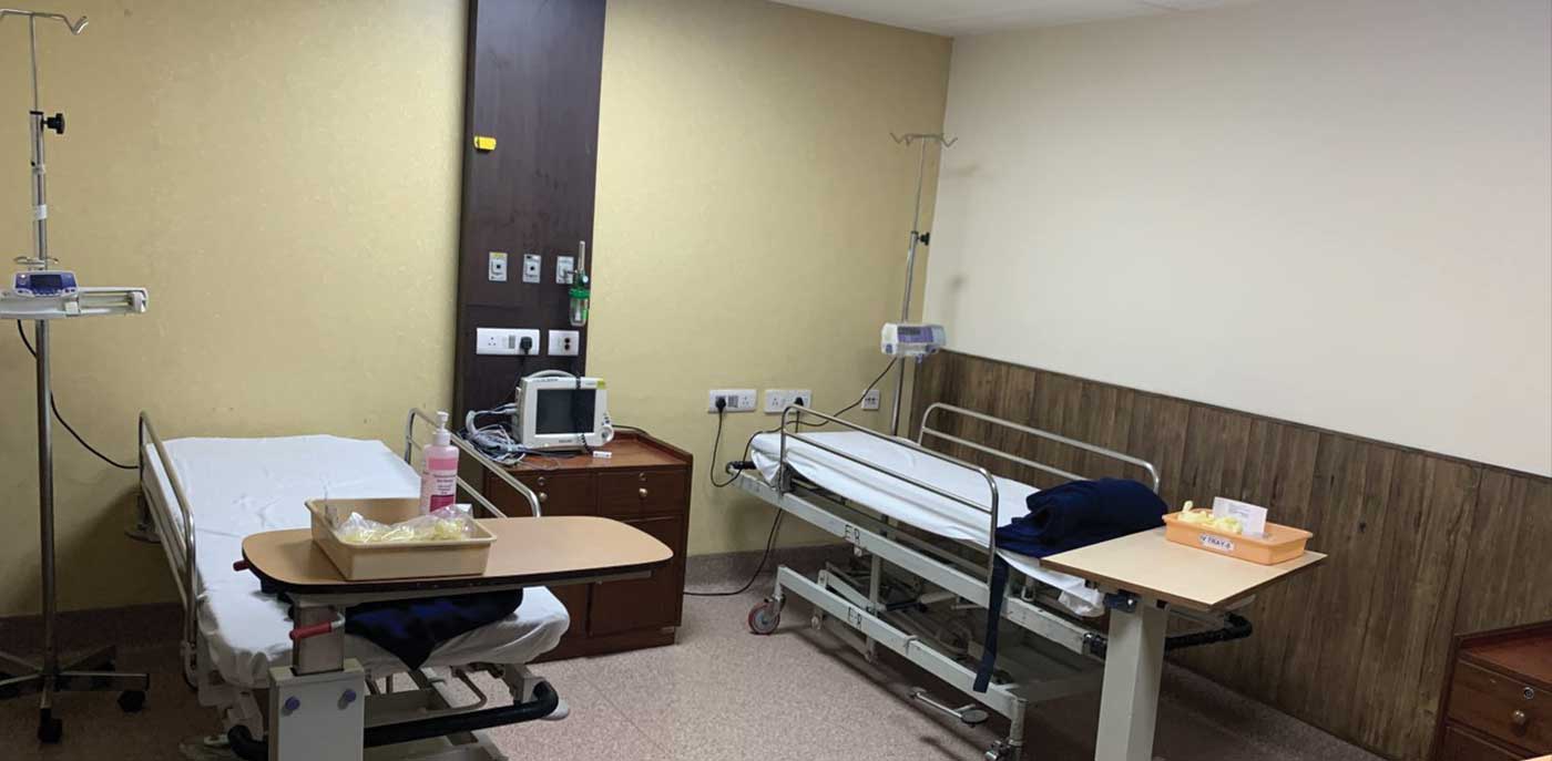 Small incision after laparoscopic surgery — tiny scar with bandage