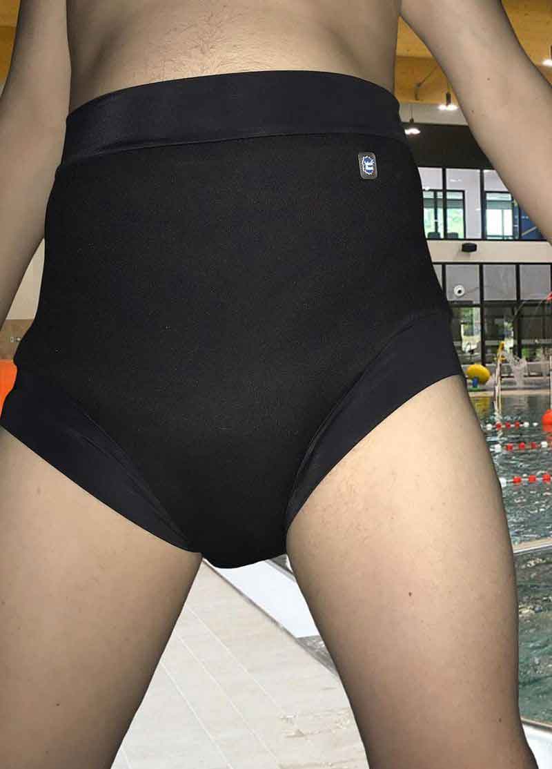 Incontinence protection swimwear — discreet solution for patients with fecal incontinence
